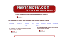 Desktop Screenshot of prevensectes.com